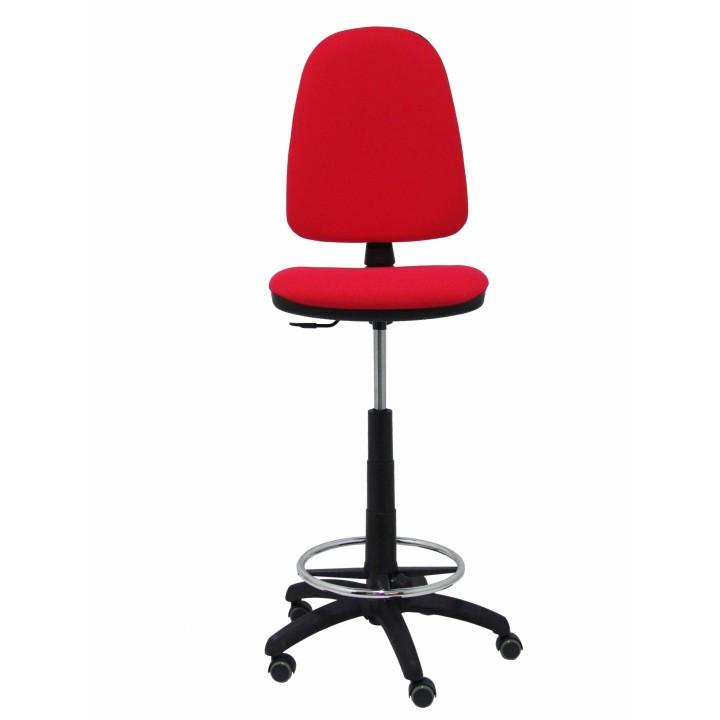 TABURETE AYNA RUEDAS DE PARQUE BALI ROJO T04CPBALI350RP