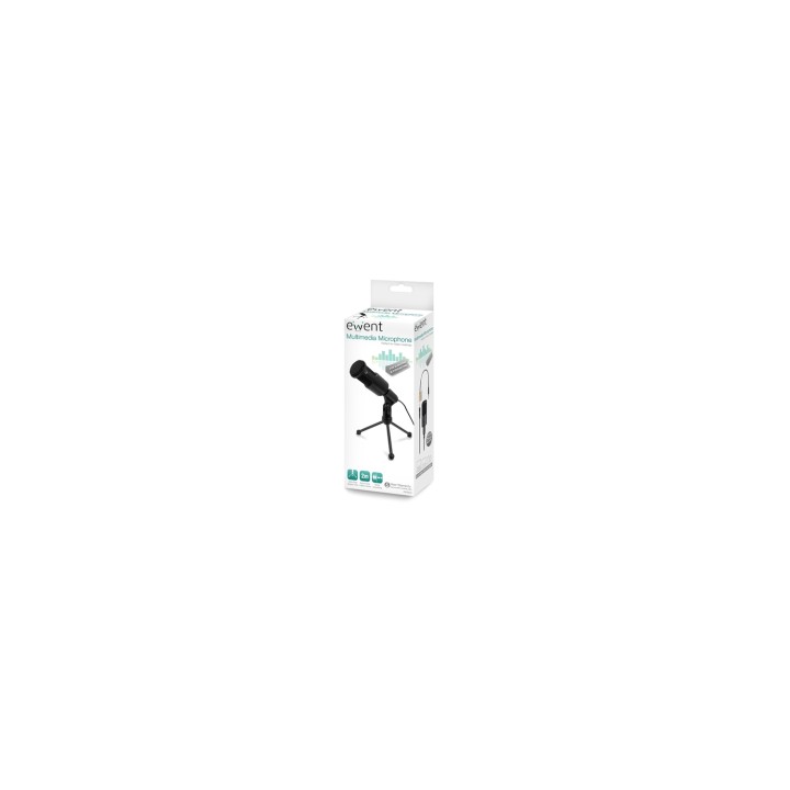 Ewent MICROFONO MULTIMEDIA CON CANCELACION DE RUIDO PRO NEGRO