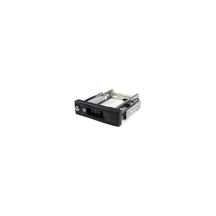 StarTech.com Rack Móvil Aluminio para Disco Duro HDD SATA de 3.5 Negro
