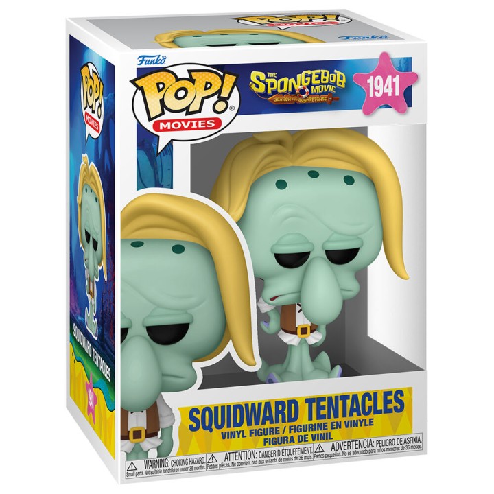 Figura POP Bob Esponja Una Nueva Aventura Pirata Squidward Tentacles