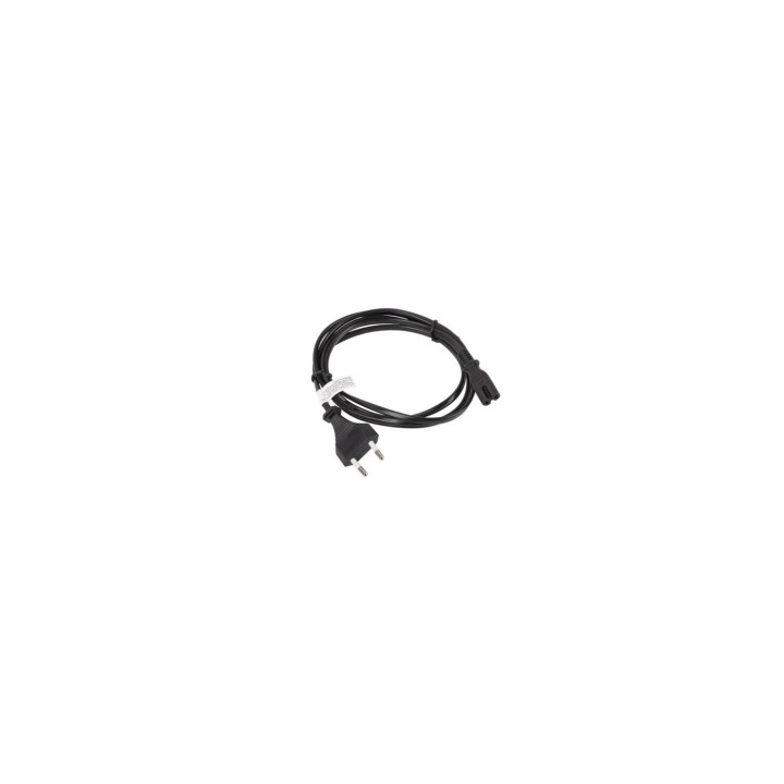 LANBERG CA-C7CA-10CC-0018-BK CABLE DE ALIMENTACION CONECTORES CEE 7 16 IEC320 C7 1.8 METROS NEGRO