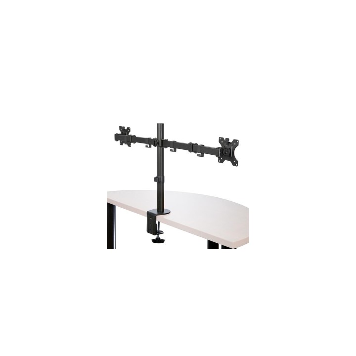 StarTech.com Brazo de Soporte para Dos Monitores - Articulado - de Acero negro