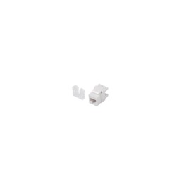 CONECTOR LANBERG KEYSTONE RJ45 HEMBRA EXTERNO LSA INTERNO UTP CAT 6 180Âº PARA CABLES 22 26AWG KSU6-1000