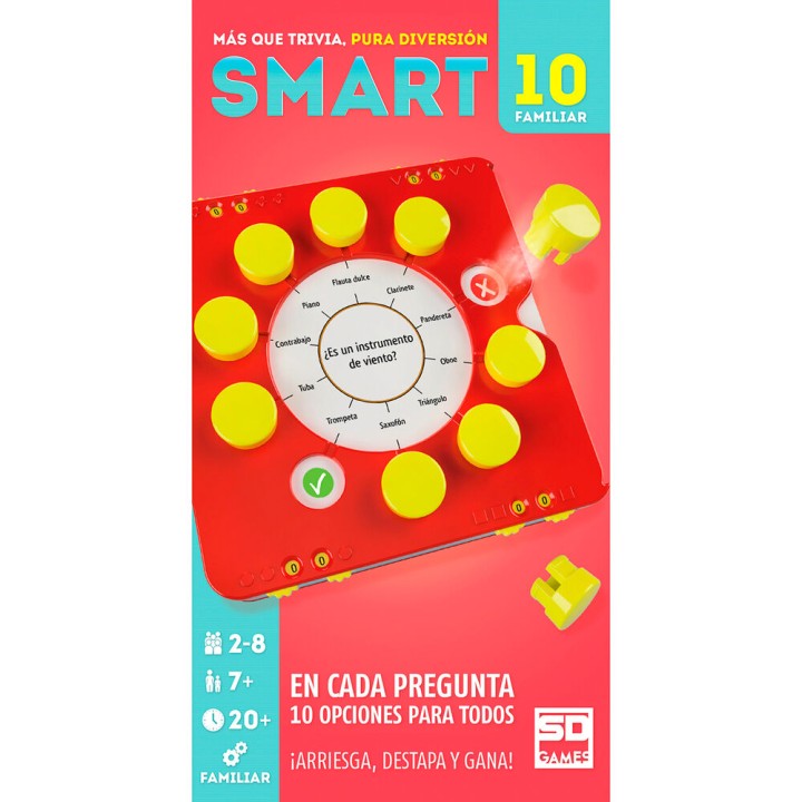 Juego de mesa Smart 10 Familiar español