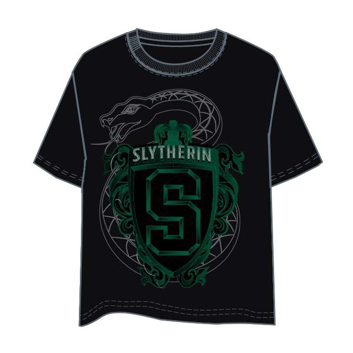 Camiseta Slytherin Harry Potter adulto