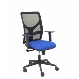 SILLA MOTILLA MALLA NEGRO BRAZO REGULABLE ASIENTO BALI AZUL 21SBALI229B10