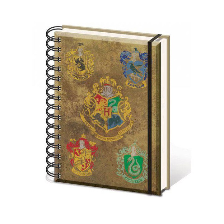 Cuaderno A5 Hogwarts Harry Potter