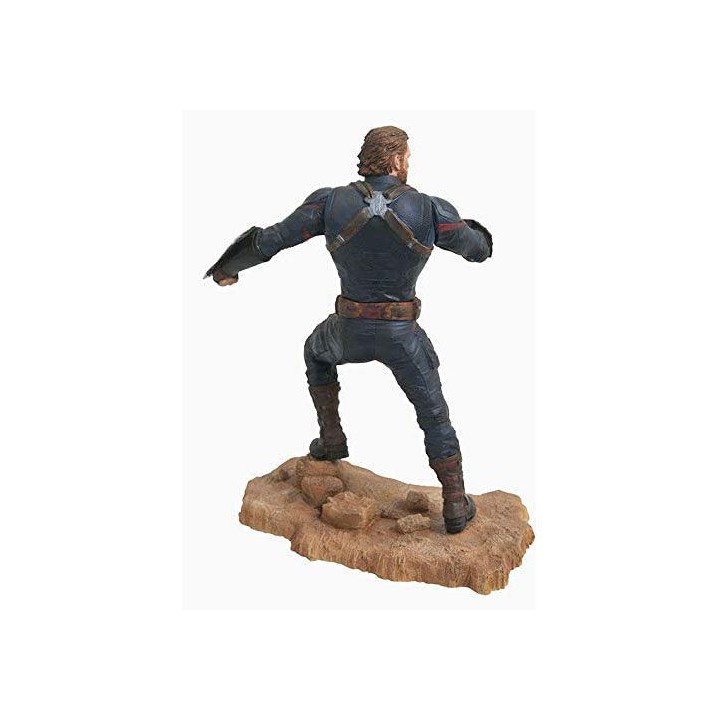 Estatua Capitan America Vengadores Avengers 3 Marvel 23cm