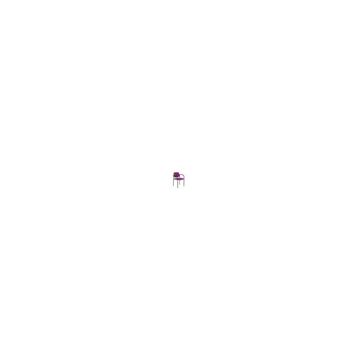 SILLA FIJA VILLALGORDO CHASIS NEGRO SIMILPIEL MORADO 27NSPMOCB