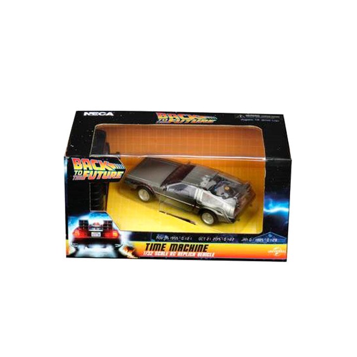 Coche radiocontrol Time Machine Regreso al Futuro 13cm