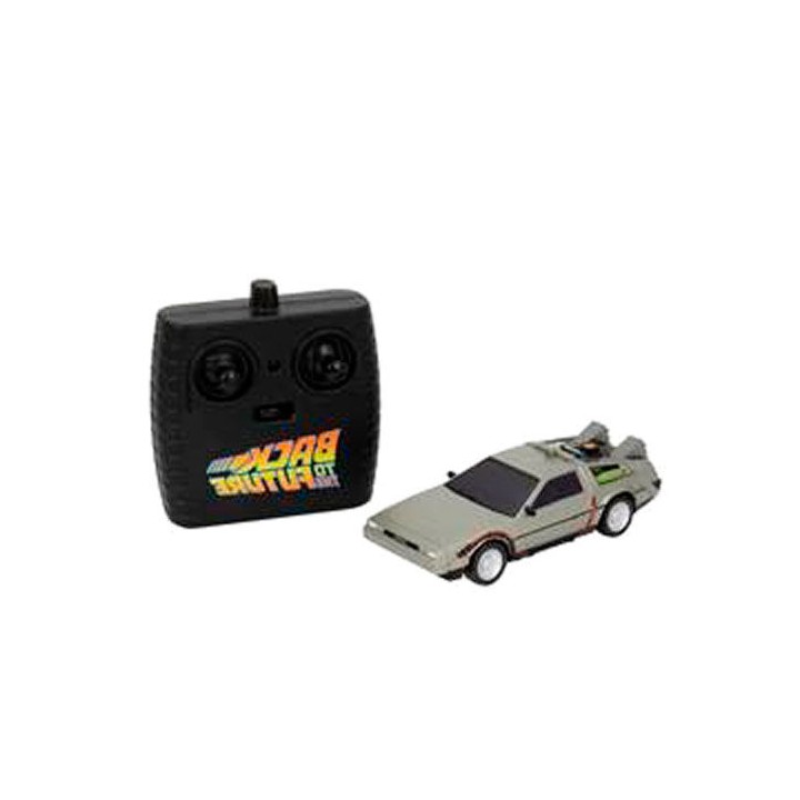 Coche radiocontrol Time Machine Regreso al Futuro 13cm