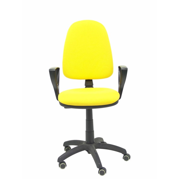 SILLA AYNA BRAZOS FIJOS RUEDAS DE PARQUE BALI AMARILLO 04CPBALI100BGOLFRP