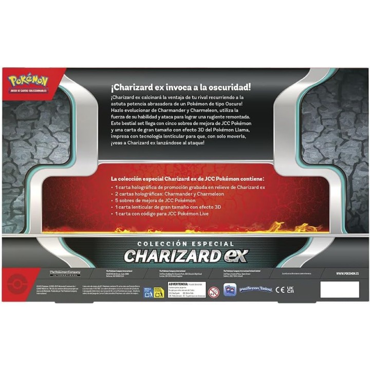 Blister cartas Charizard Pokemon español