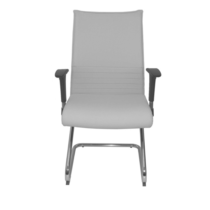 SILLON ALBACETE CONFIDENTE PATIN SIMILPIEL BLANCO 208CPSPBL