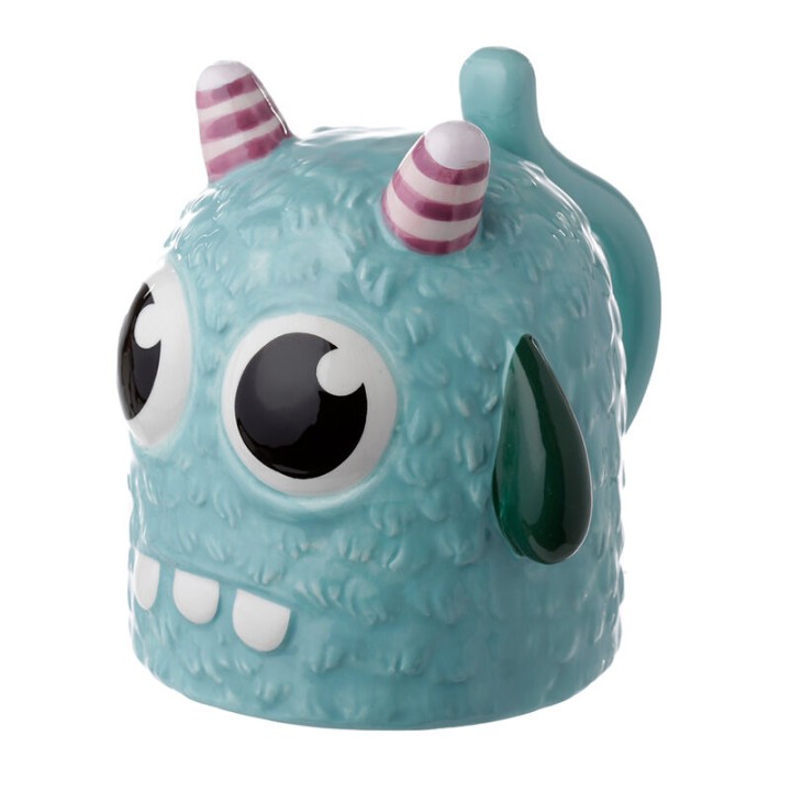 Taza 3D Monstruo Monstarz Azul 550ml