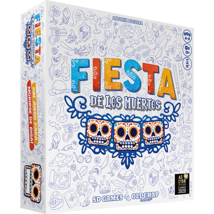 Juego mesa Fiesta de los Muertos español