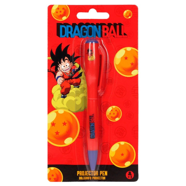 Boligrafo proyector luz Goku Niño Dragon Ball
