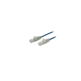 StarTech.com Cable de red CAT6 UTP Delgado con Conectores RJ45 sin Enganches - 1.5M Azul