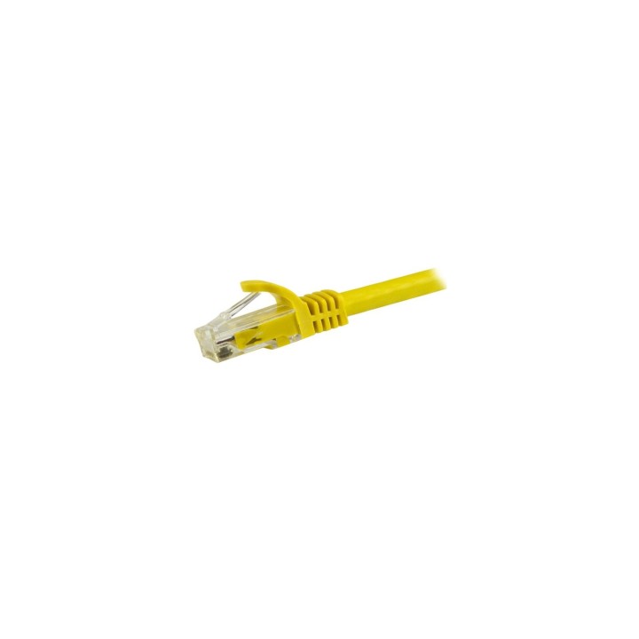 StarTech.com Cable de red Cat6 Ethernet RJ45 sin Enganches UTP 24AWG - 1.5m Amarillo