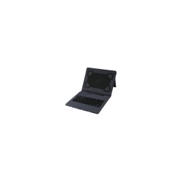 FUNDA TABLET SUBBLIM CON TECLADO KEYTAB PRO PARA TABLET DE 10.1P MICROUSB CON ADAPTADOR TIPO-C CIERRE SOLAPA MAGNETICA NEGRO