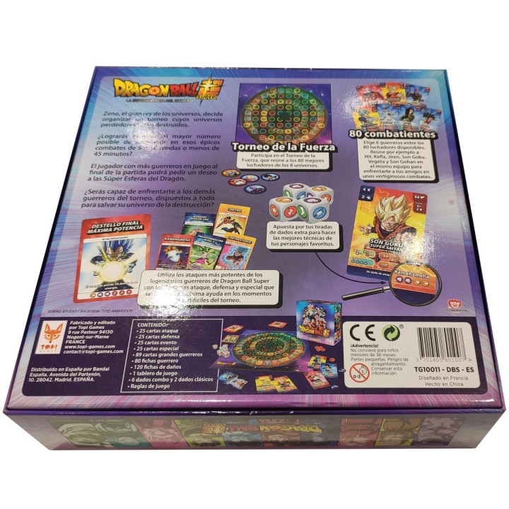 Juego mesa Dragon Ball Super español
