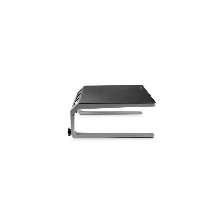 StarTech.com Base para Monitor - Riser de Acero y Aluminio - Soporte de Altura Ajustable - Negro Plata