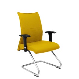 SILLON ALBACETE CONFIDENTE PATIN BALI AMARILLO 208CPBALI100