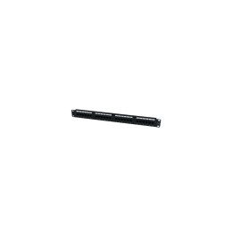 StarTech.com Panel de Parcheo 1U Cat6 110 con 24 Puertos para Montaje en Rack