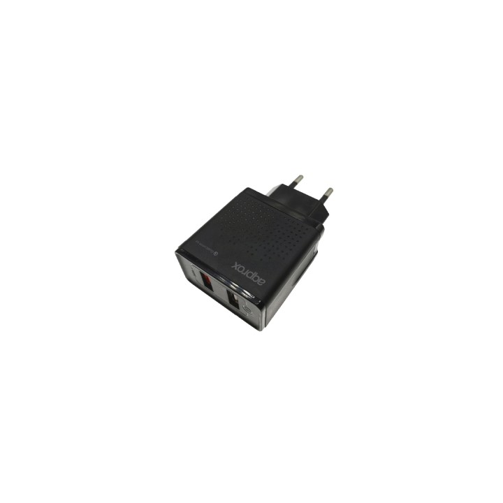 CARGADOR APPROX APPUSBWALLQC QUICK CHARGE 3.0