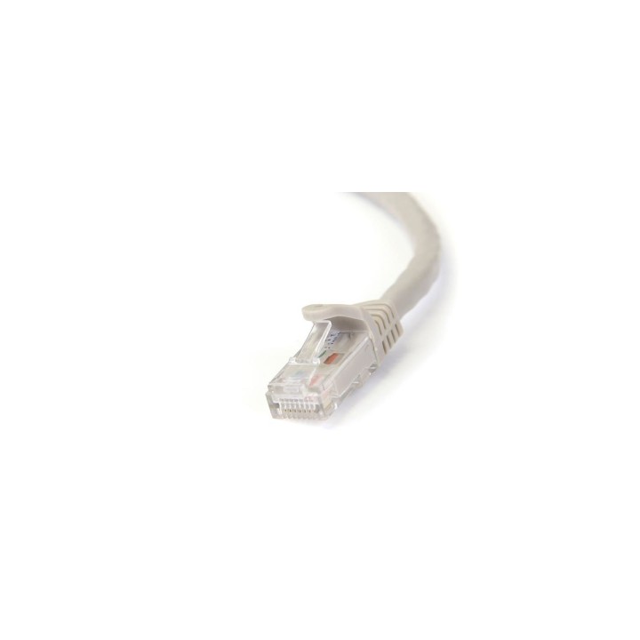 StarTech.com Cable de Red Gigabit Ethernet RJ45 Snagless Sin Enganches Patch Cat6 UTP - 15m Gris