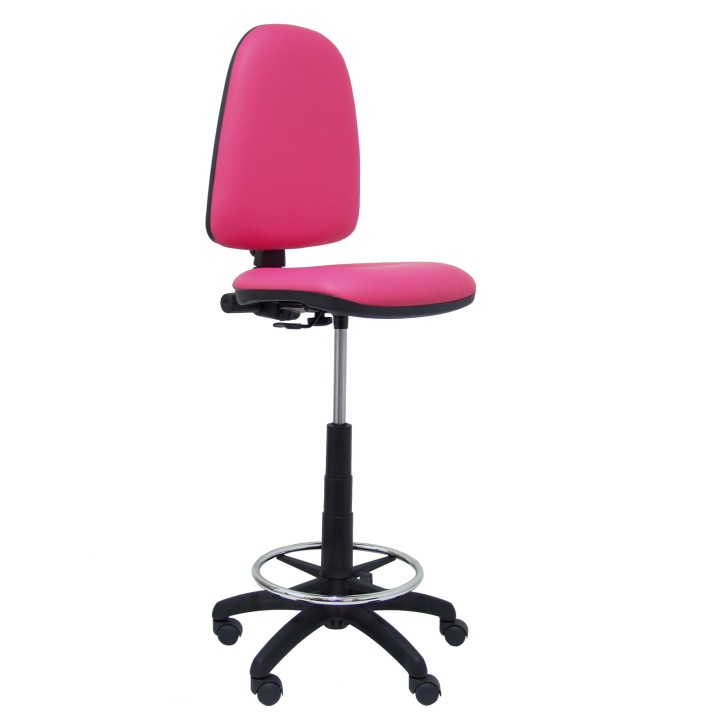 TABURETE AYNA SIMILPIEL ROSA T04CPSPRS