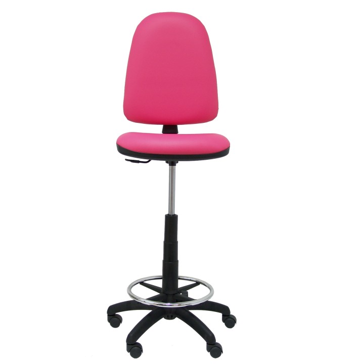 TABURETE AYNA SIMILPIEL ROSA T04CPSPRS