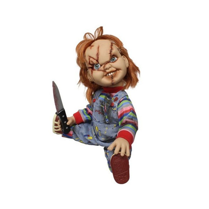 Figura Chucky El Muñeco Diabolico parlante 38cm