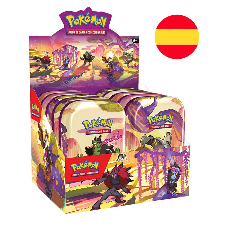 Mini lata cartas SV6 Pokemon español surtido