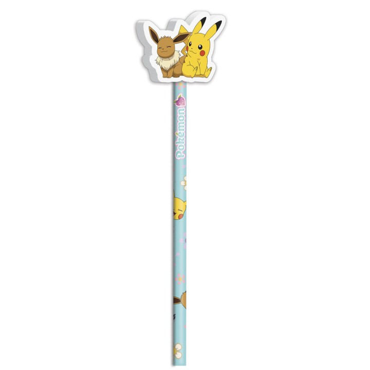 Blister set 3 lapices Flowers Pokemon