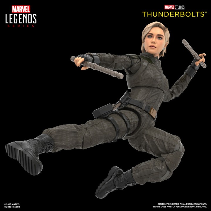 Blister 2 figuras Yelena Belova & Red Guardian Thunderbolts Marvel Legends 15cm