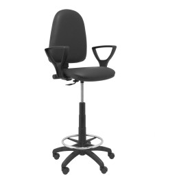 TABURETE AYNA BRAZOS SIMILPIEL NEGRO T04CPSPNEBGOLF