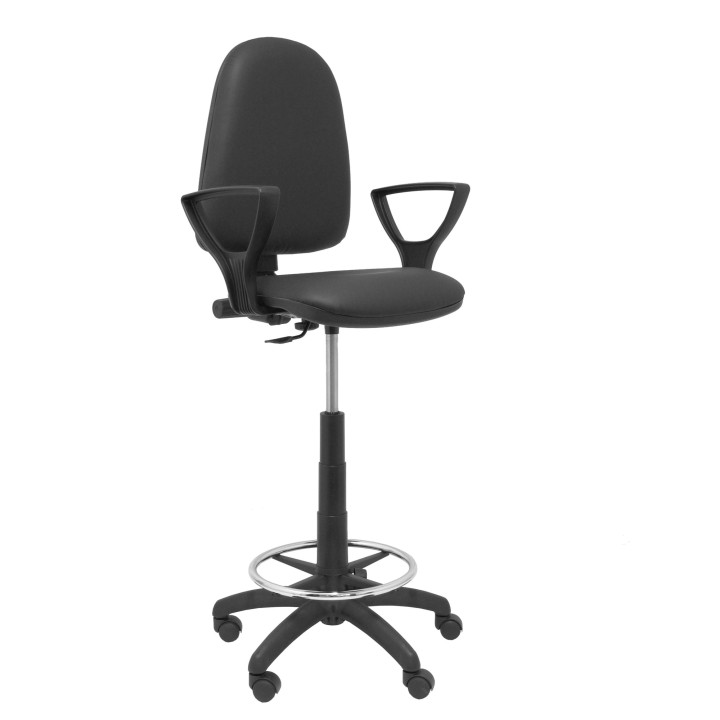 TABURETE AYNA BRAZOS SIMILPIEL NEGRO T04CPSPNEBGOLF