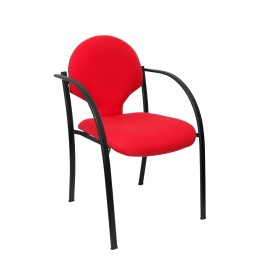 PACK 2 SILLAS HELLIN CHASIS NEGRO BALI ROJO PACK220NBALI350