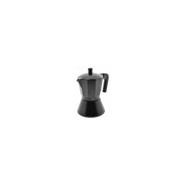 CAFETERA JATA 12 TAZAS ALUMINIO TRATAMIENTO ESPECIAL ANTIOXIDO INTERIOR PULIDO APTA TODAS LAS COCINAS CFI12
