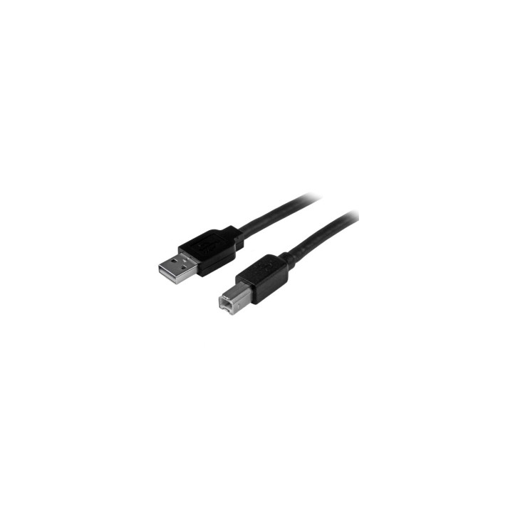StarTech.com Cable 15 Metros 15m USB B Macho a USB A Macho Activo Amplificado USB 2.0 - Impresora USB2HAB50AC