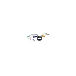 CABLE ATEN PS/2 KVM VGA 3M NEGRO 2L-5303P