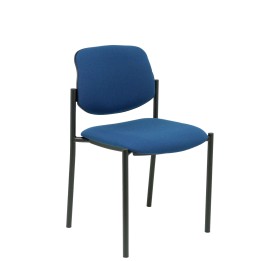 SILLA FIJA VILLALGORDO CHASIS NEGRO BALI AZUL MARINO 27NBALI200