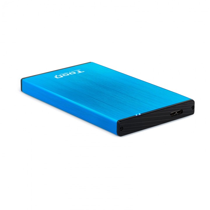 CAJA 2.5 USB 3.0 TOOQ TQE-2527BL AZUL TQE-2527BL