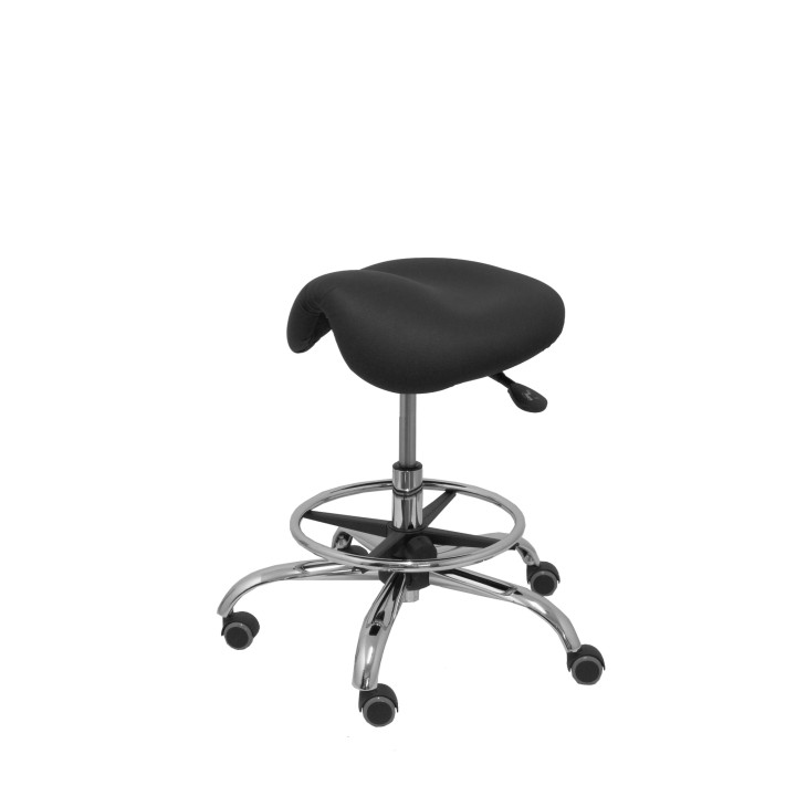 TABURETE ALATOZ SIMILPIEL NEGRO T16SPNE