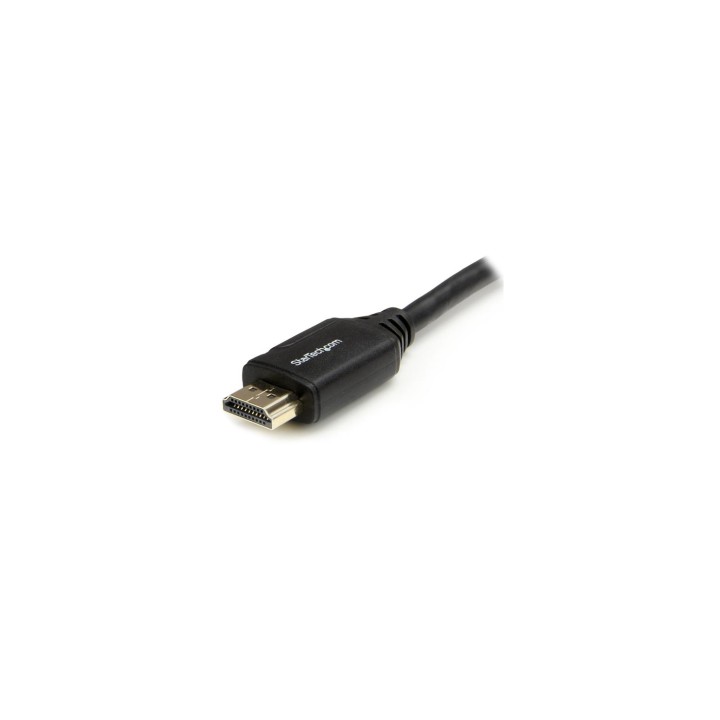 StarTech.com Cable HDMI premium de alta velocidad con Ethernet - 4K 60Hz - Macho a Macho - 1m Negro