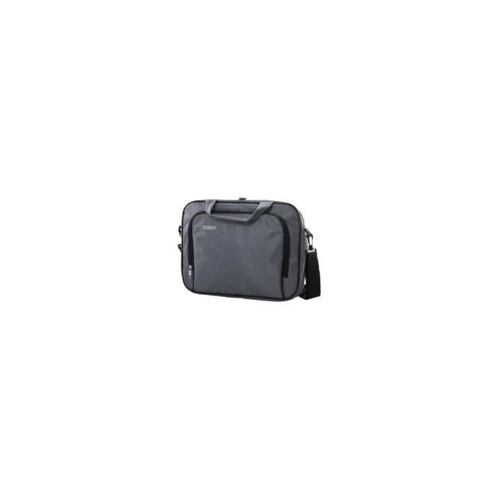 MALETIN PORTATIL SUBBLIM OXFORD 11P 12.5P INTERIOR ACOLCHADO BOLSILLO EXTERIOR CORREA DE HOMBRO GRIS SUB-LB-1OLB002