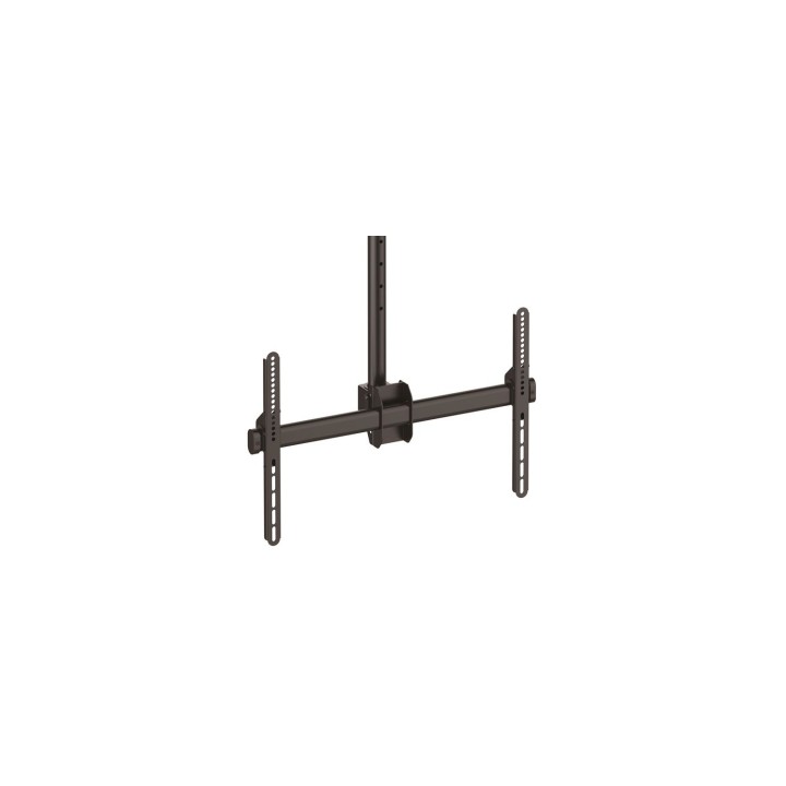 StarTech.com Soporte de Techo VESA para Montaje de Pantallas y TV de 32 a 70 Pulgadas con Mástil de hasta 3m - Ajustable Negro