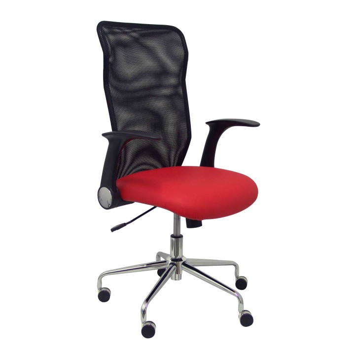 SILLA MINAYA SIMILPIEL ROJO 4031SPRJ