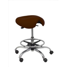TABURETE ALATOZ SIMILPIEL MARRON T16SPMA